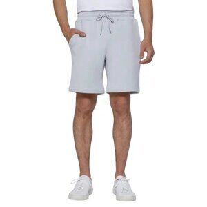 NEW Infinity Men's L Linearflex E-Waist Drawstring Shorts Gray Modal & Elastane